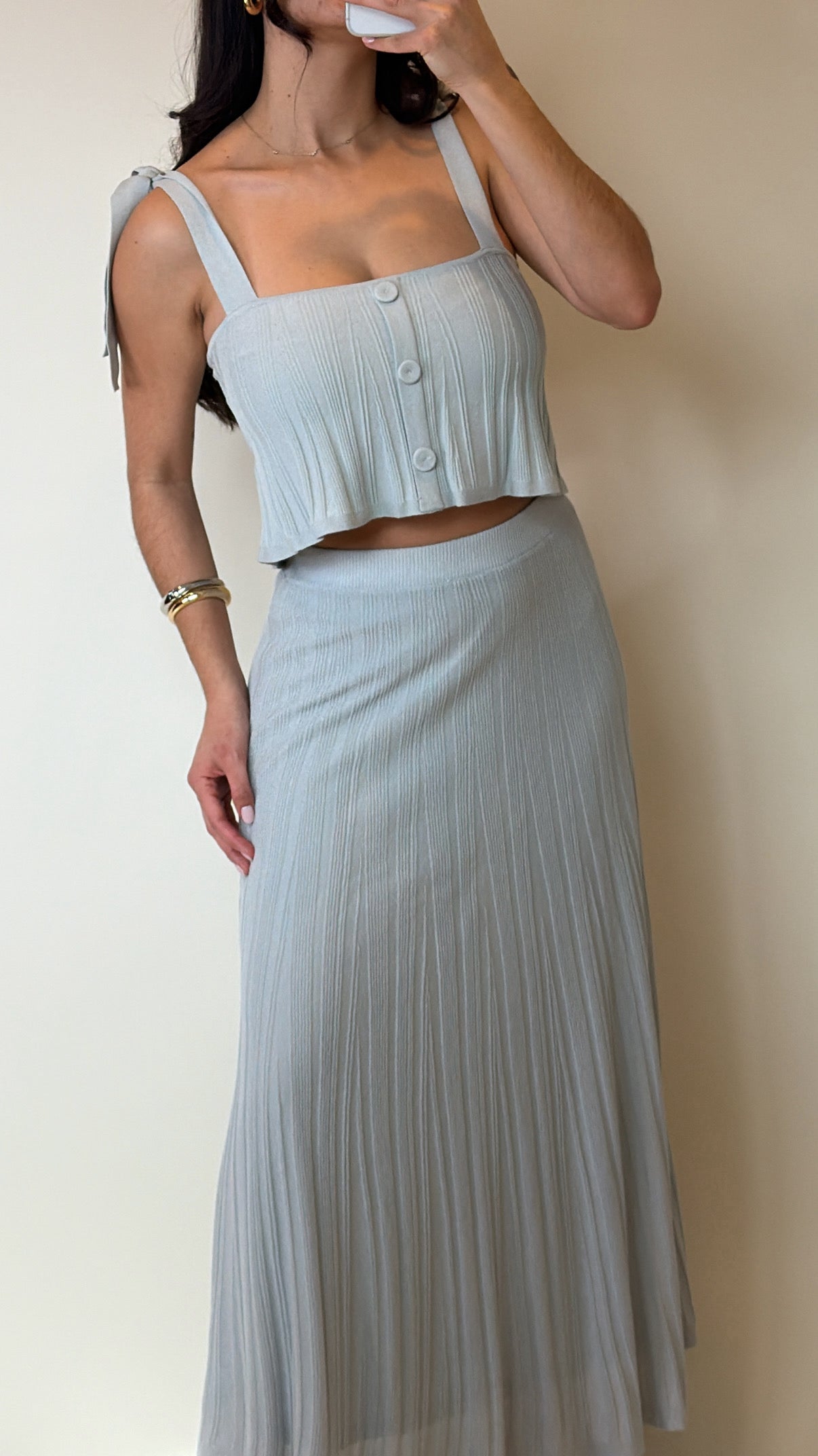 Marbella Pleated Set