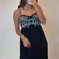 Embroidered Maxi Dress- FINAL SALE