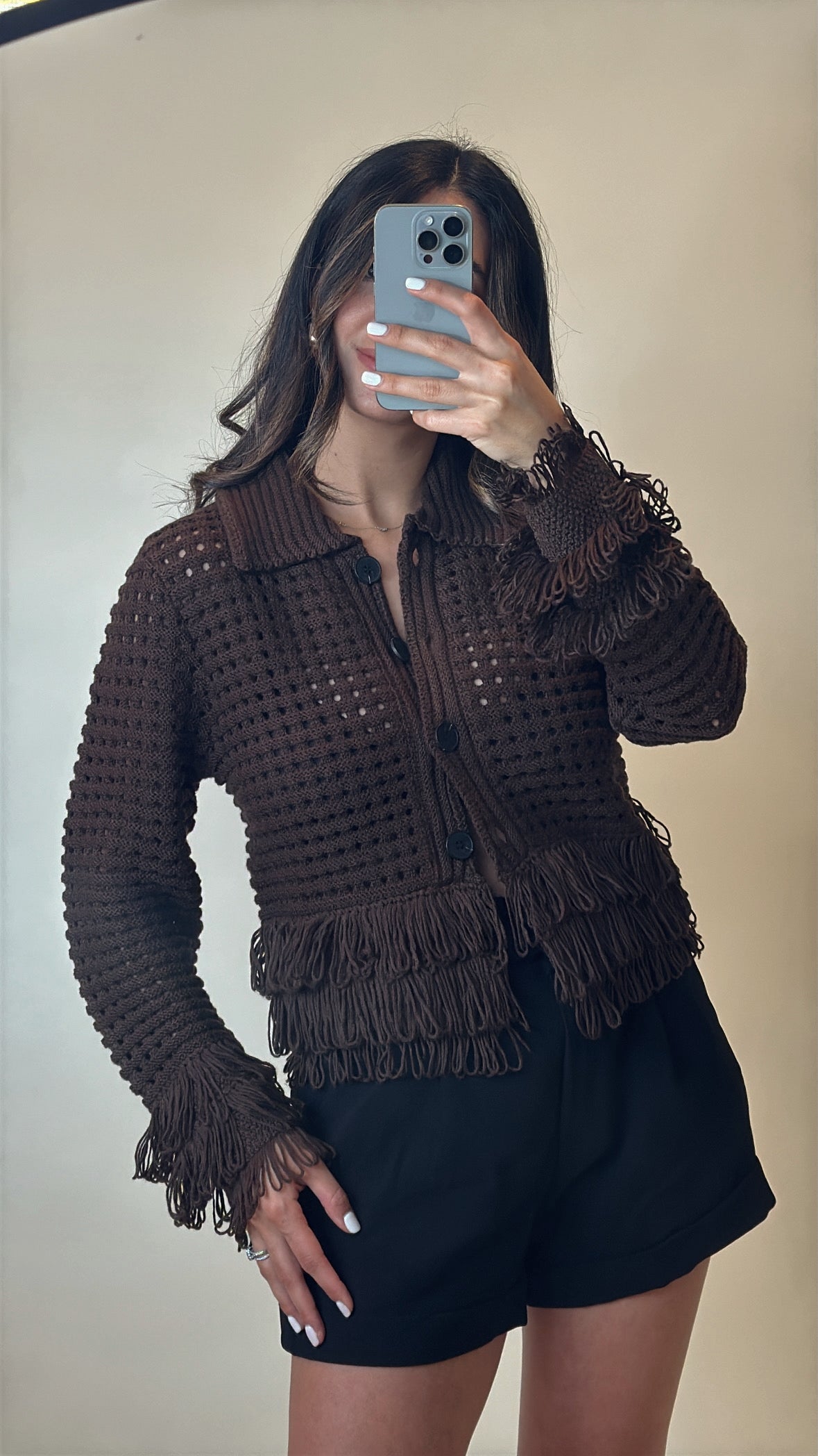 Margaux Fringe Cardigan