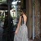 Zoe Striped Maxi Dress