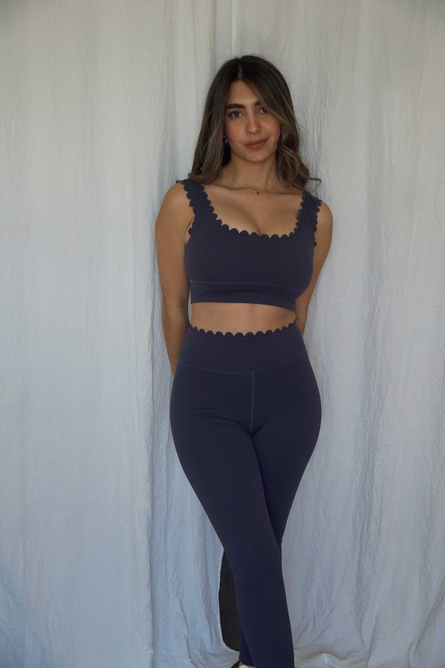 Scallop Top & Legging Set