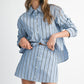Marais Pinstripe Two-Piece Set