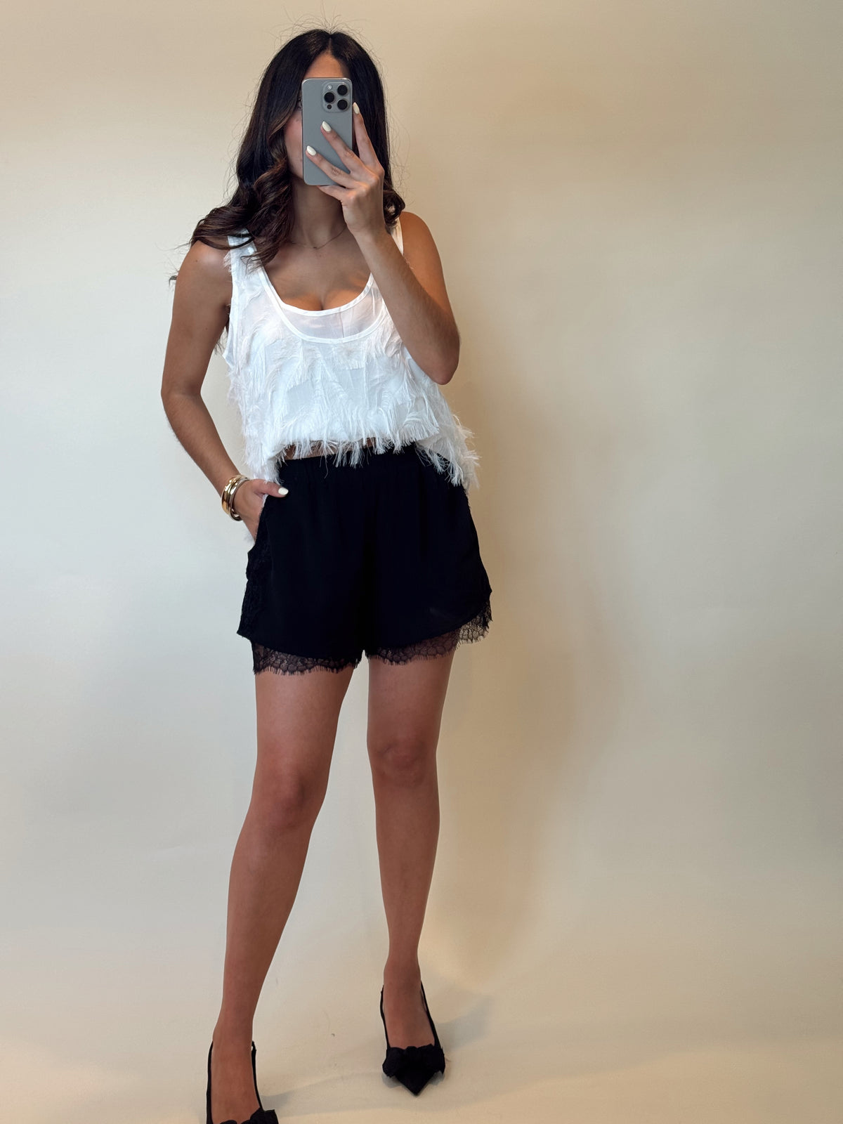 Fringe Tank Top- FINAL SALE