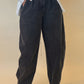 Seaside Cotton Barrel Pant Black