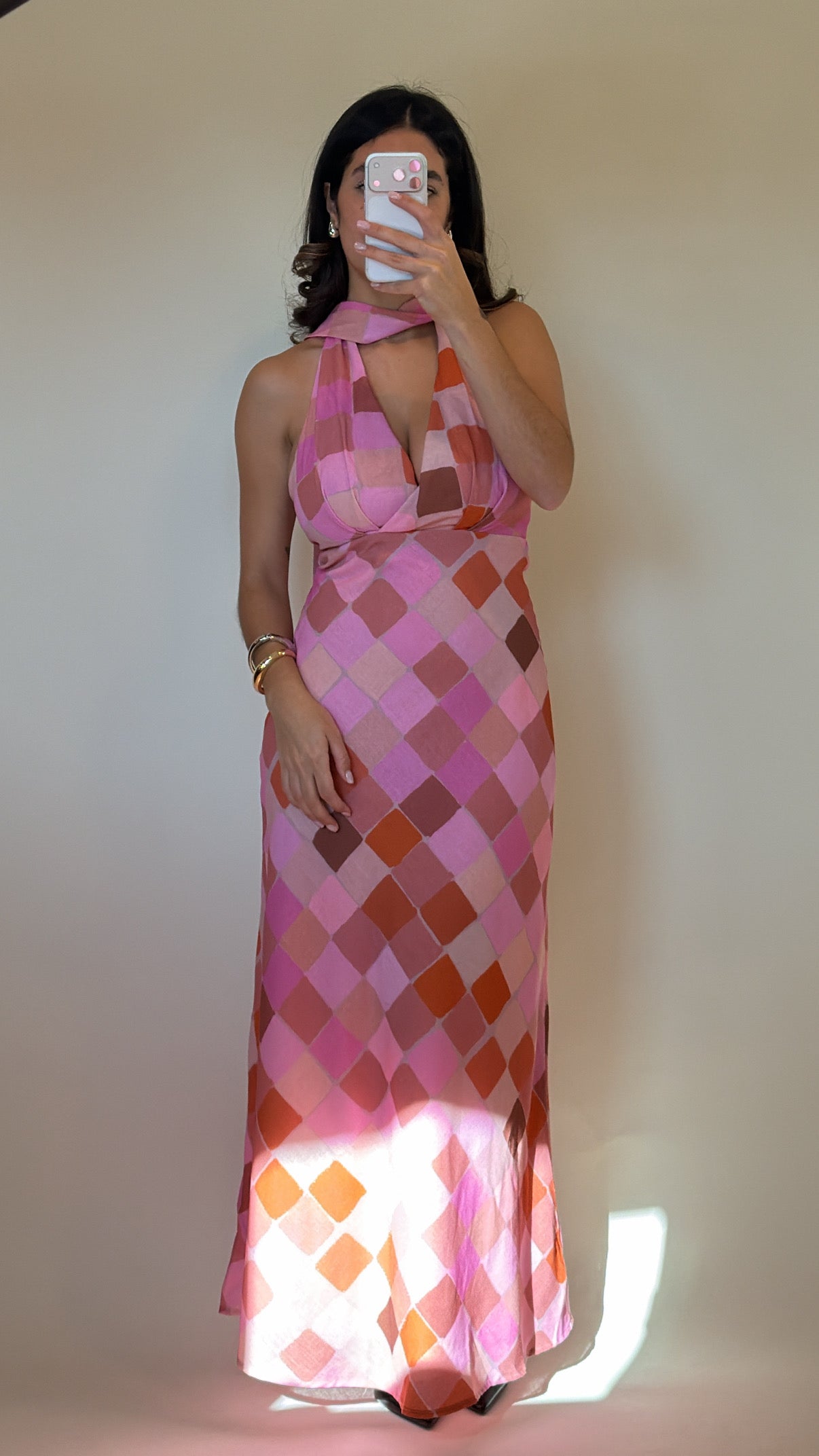 Tangerine Maxi Dress-FINAL SALE