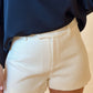 Classic White Shorts