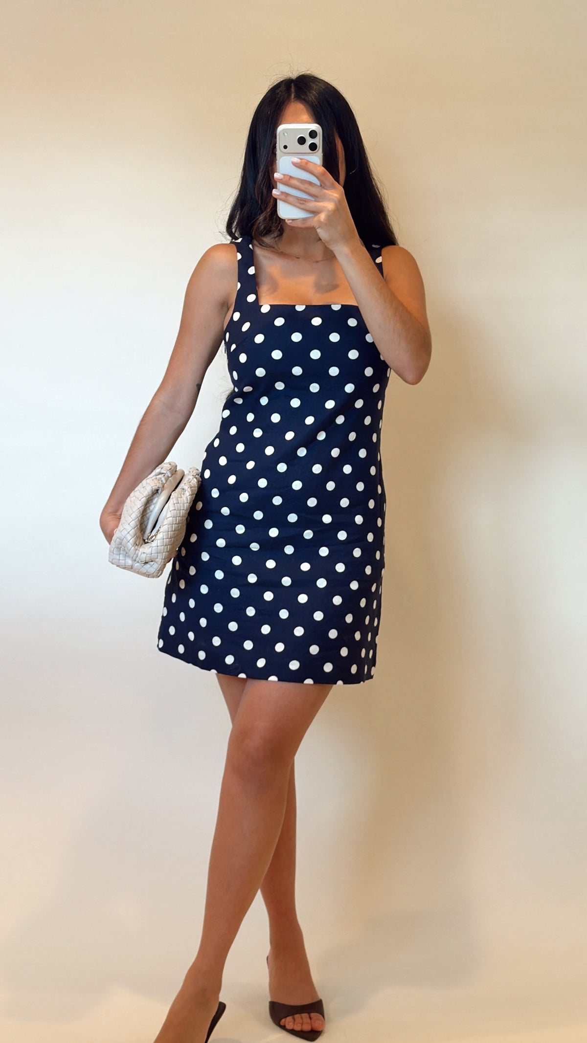 Nora Polka Dot Mini Dress