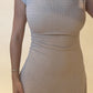 Élan Cap Sleeve Midi Dress