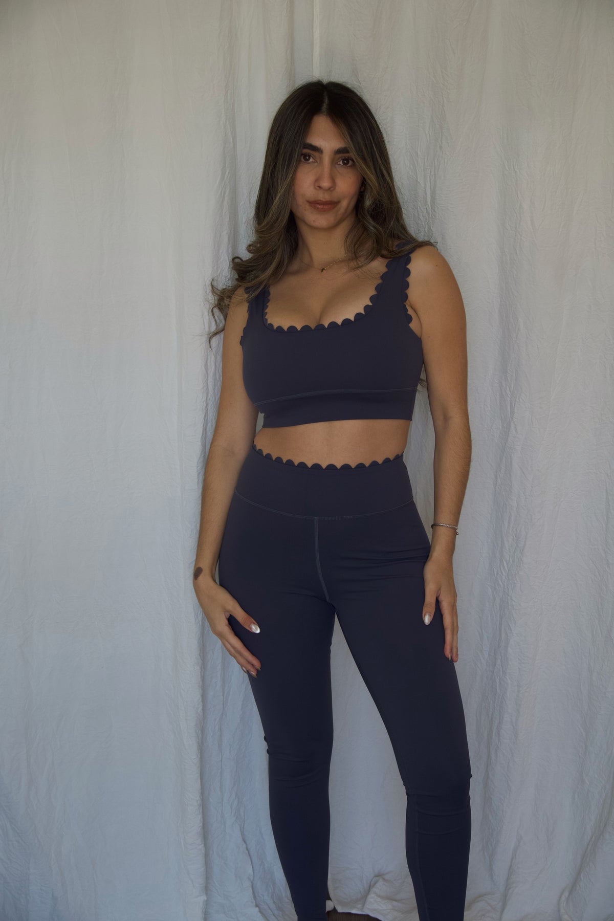 Scallop Top & Legging Set