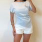 Icy Blue Blouse