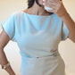 Icy Blue Blouse