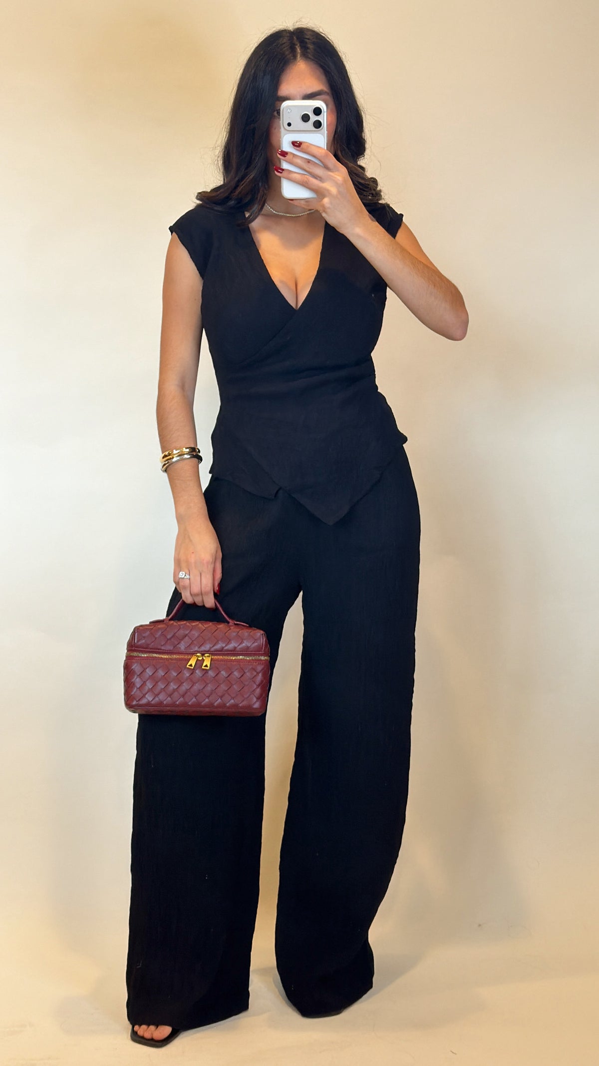 Textured Wrap Set Black
