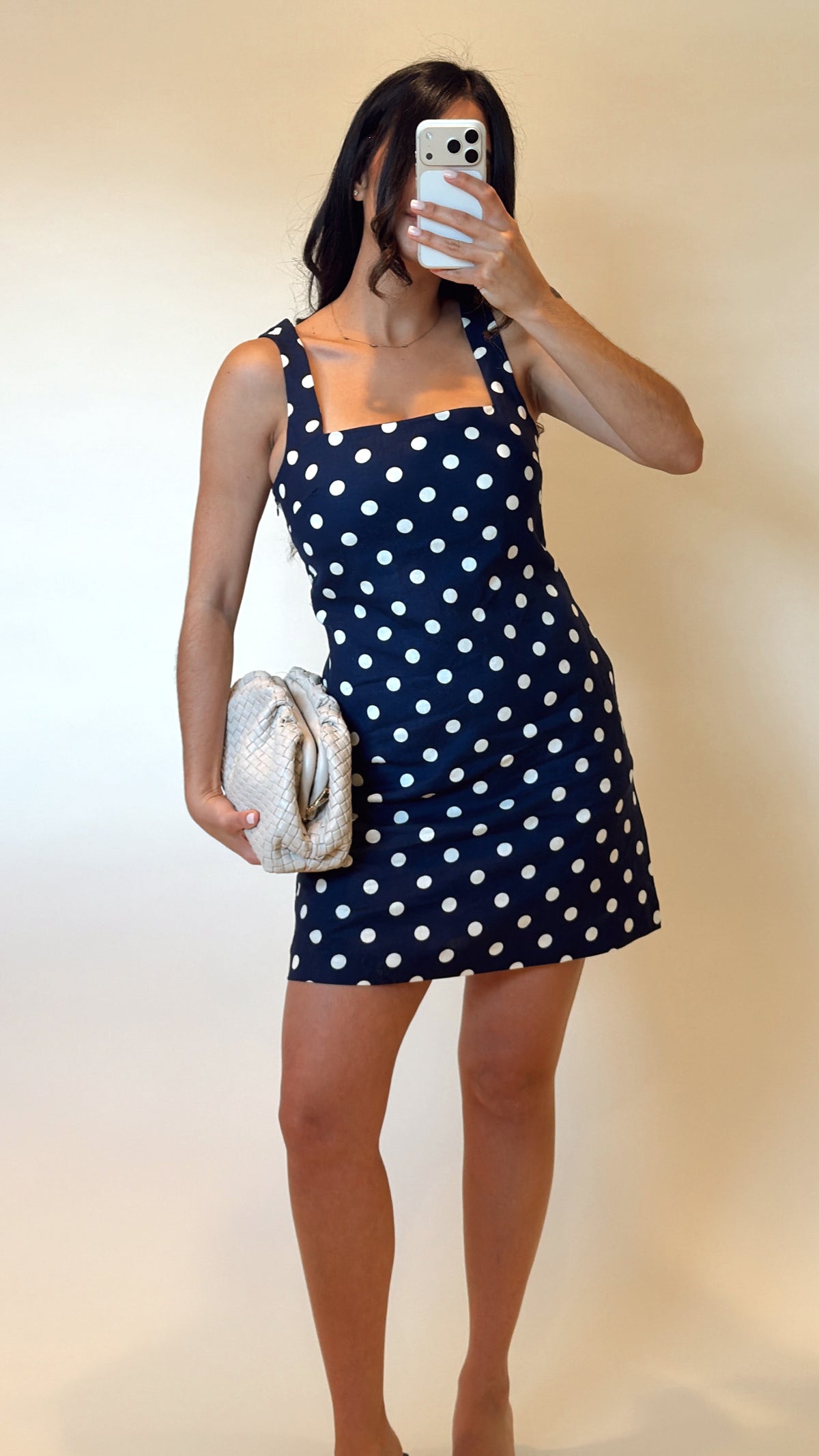Nora Polka Dot Mini Dress