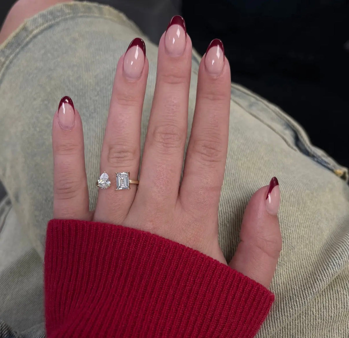 The Double Spark Ring