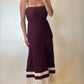Merlot Maxi Dress