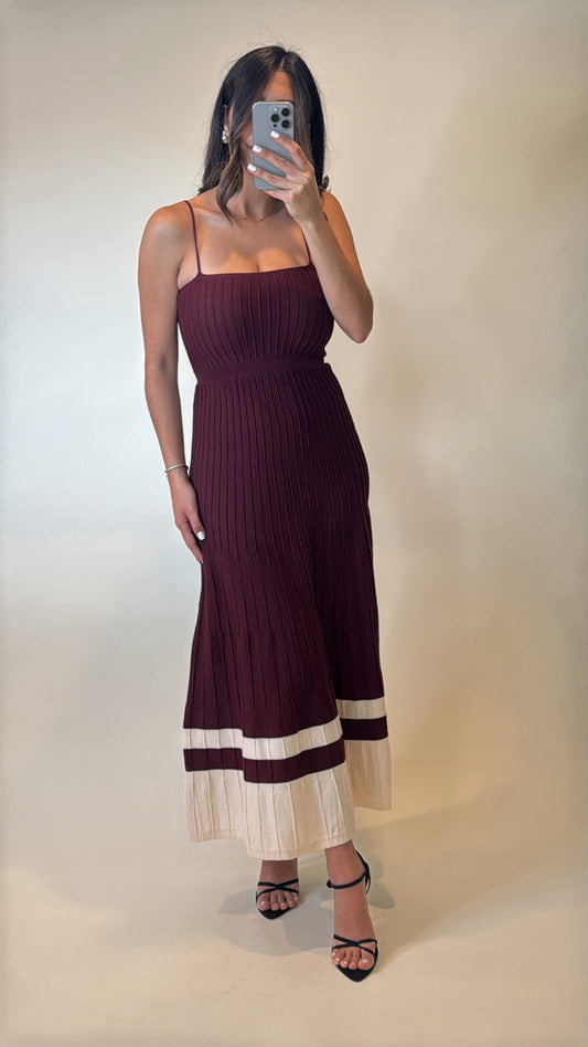 Merlot Maxi Dress