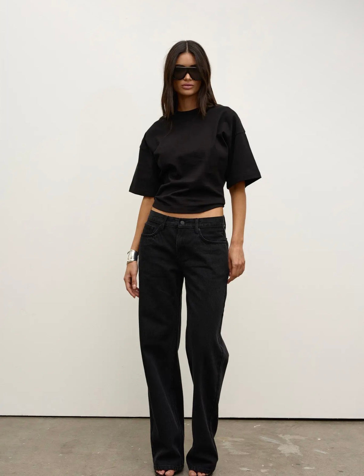 Lex Fitted T-Shirt BLACK