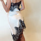 Contrast Lace Top