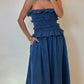 Denim Love Maxi Dress-FINAL SALE