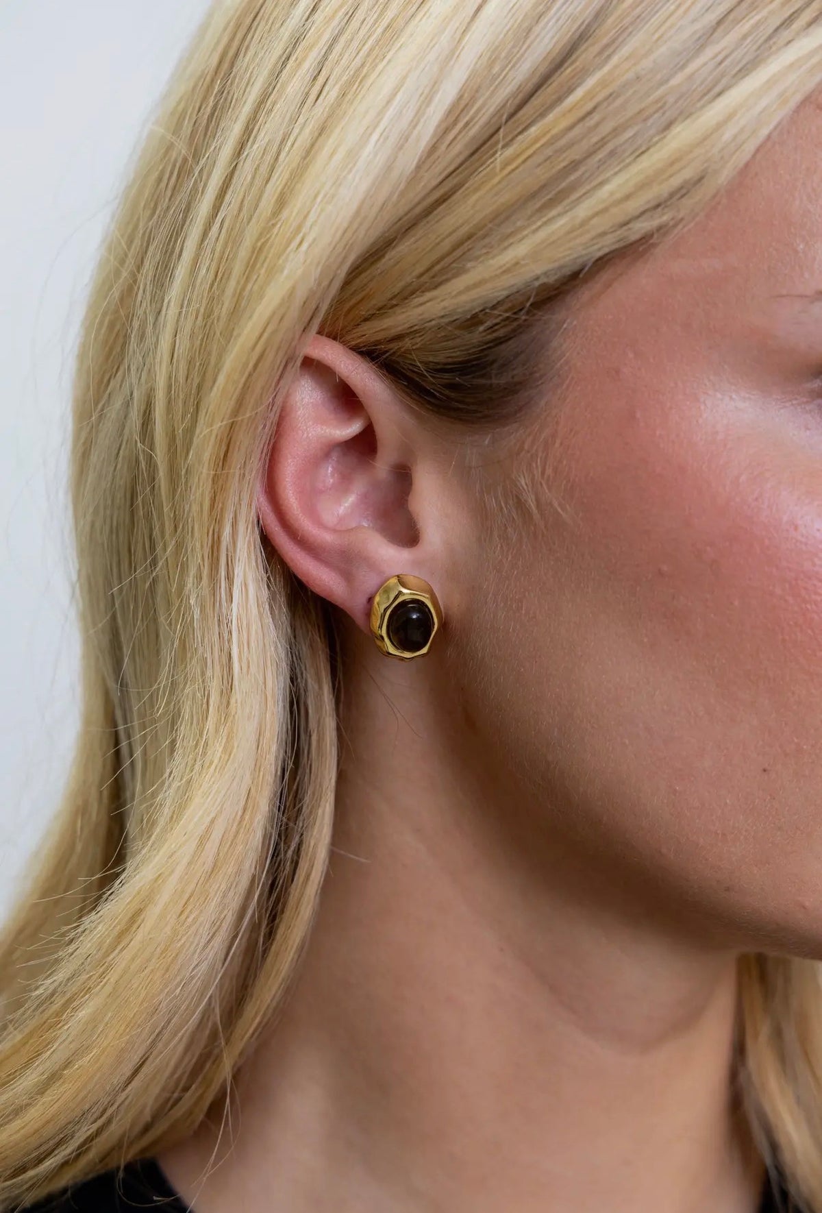 Saylor Tiger Eye Studs