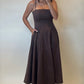 The Espresso A-Line Dress