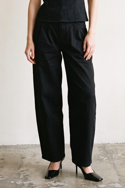 Low Rise Wide Leg Jeans