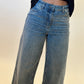 Washed Wide Leg Jean