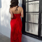 Lady in Red Maxi Dress