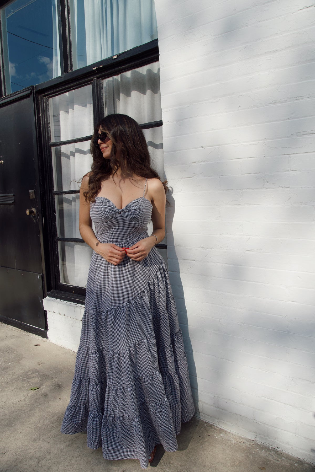 Gingham Love Maxi Dress FINAL SALE