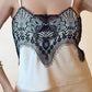 Contrast Lace Top