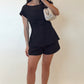 Short Sleeve Shirt & Pants Set