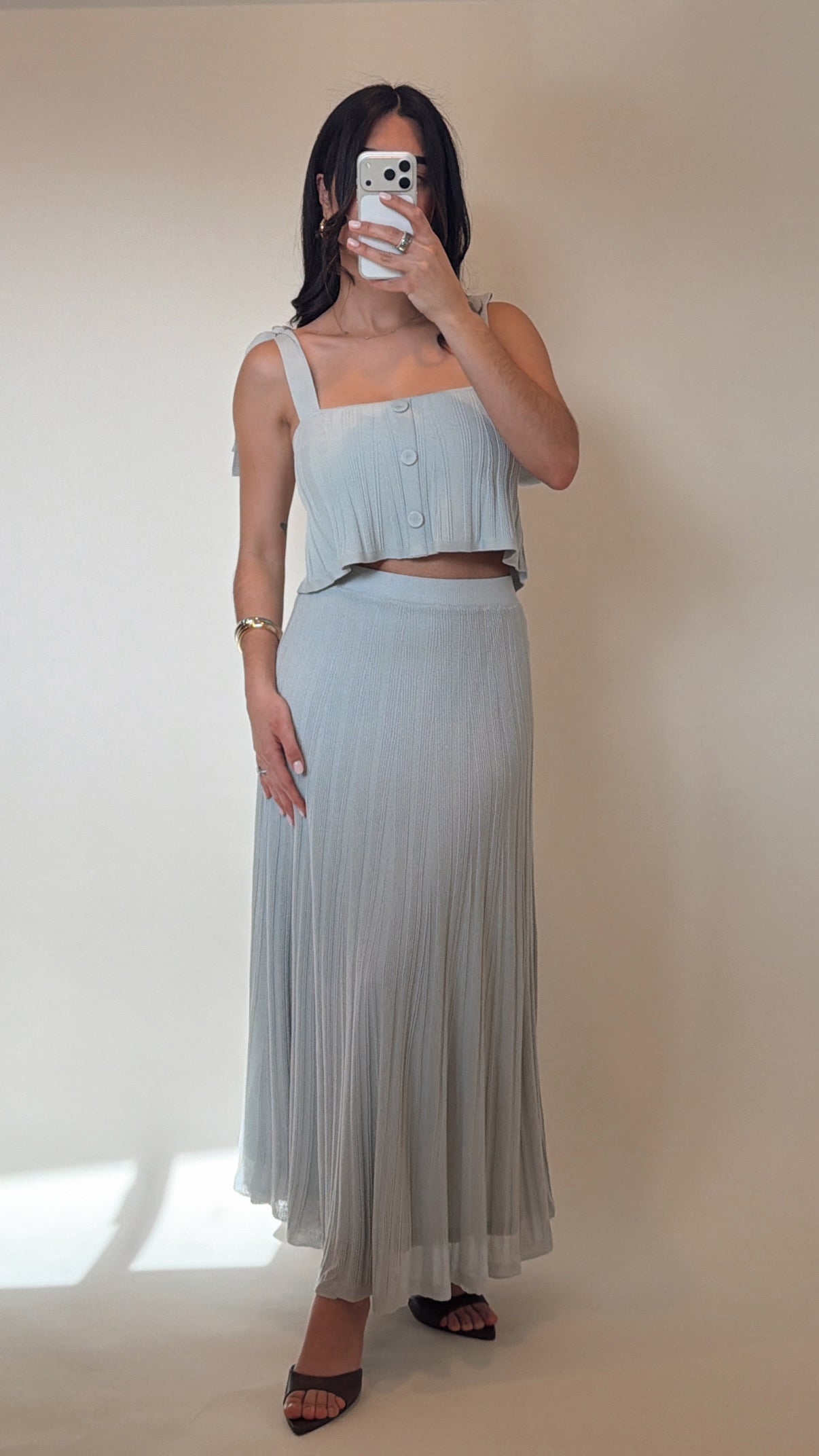 Marbella Pleated Set