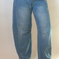 Alanis Low Rise  Barrel Jeans-FINAL SALE