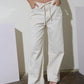Drawstring Detail Denim Pants