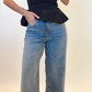 Washed Wide Leg Jean