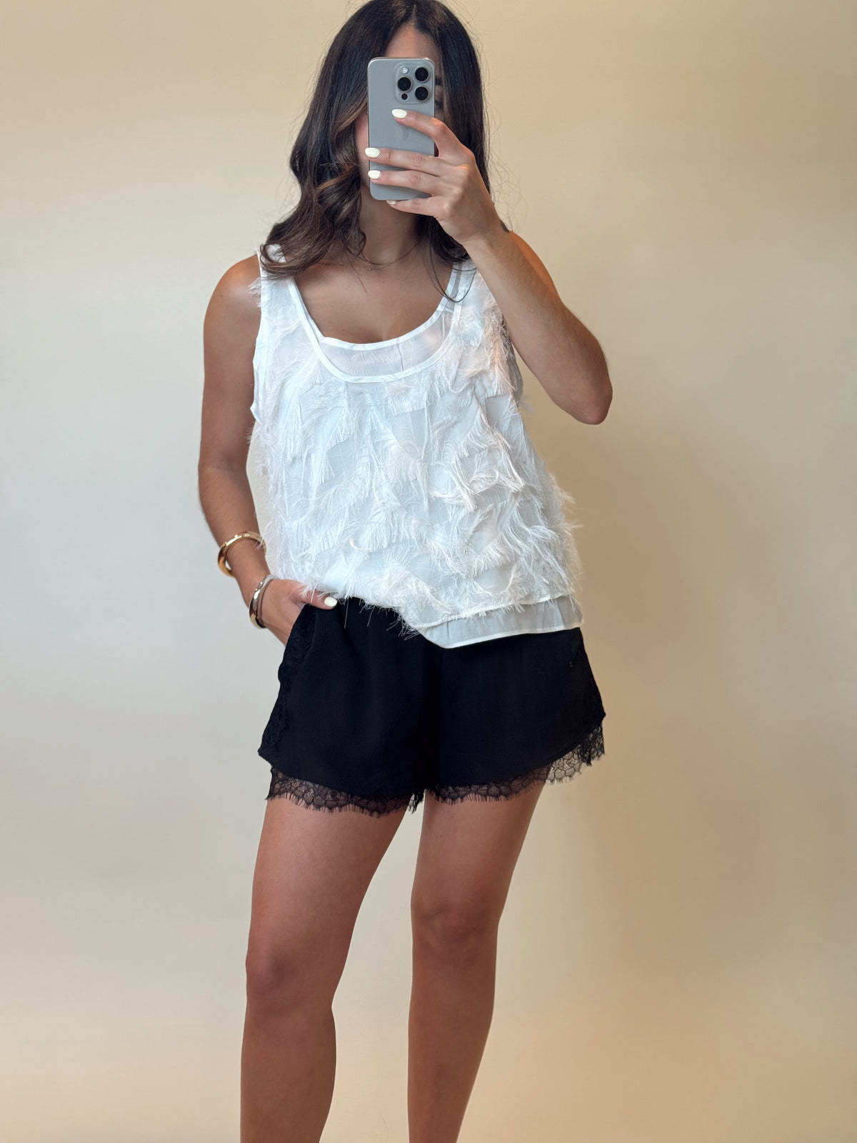 Fringe Tank Top- FINAL SALE