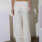 Drawstring Detail Denim Pants