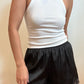 Satin Lace Shorts