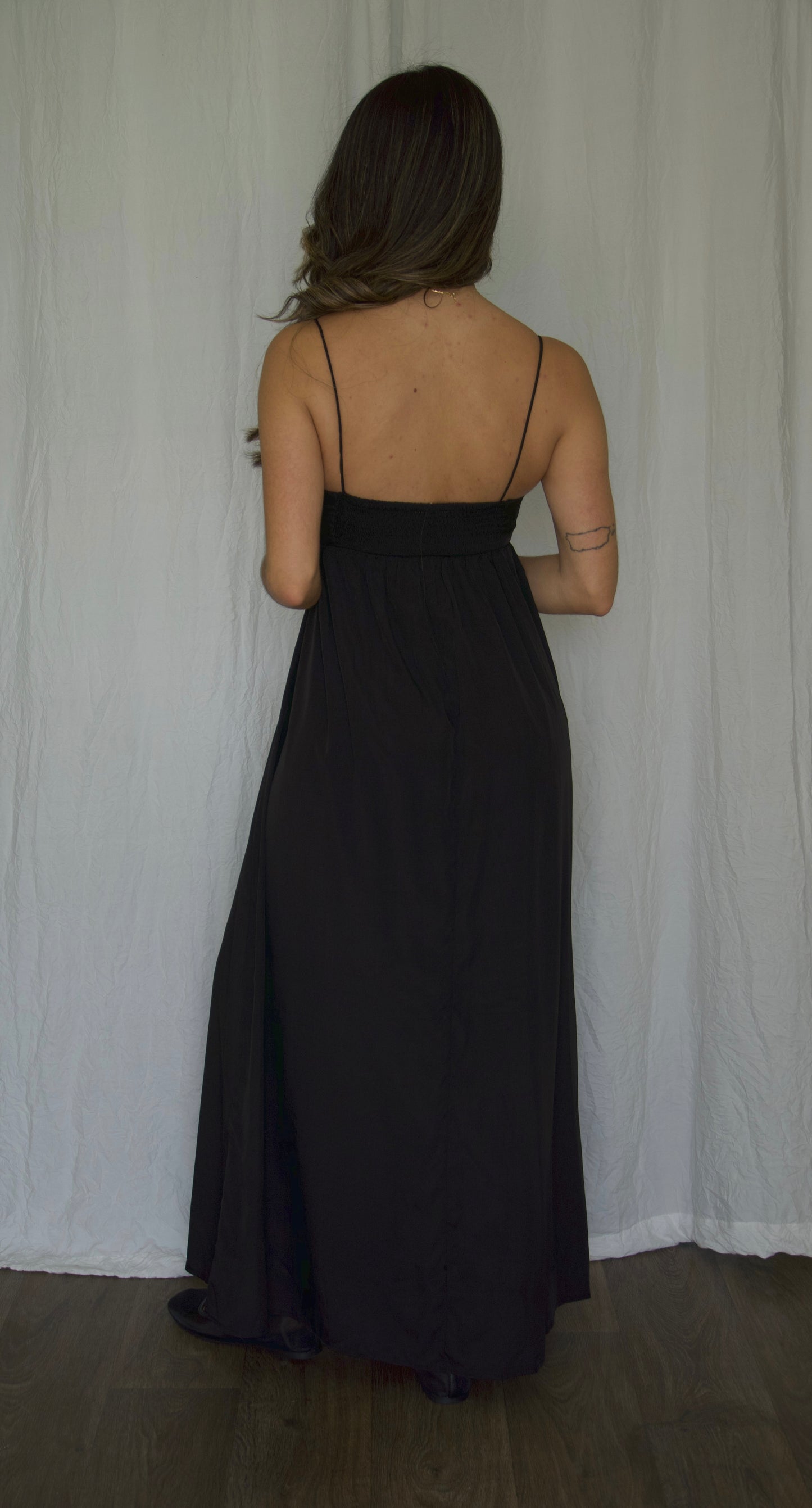 Embroidered Maxi Dress