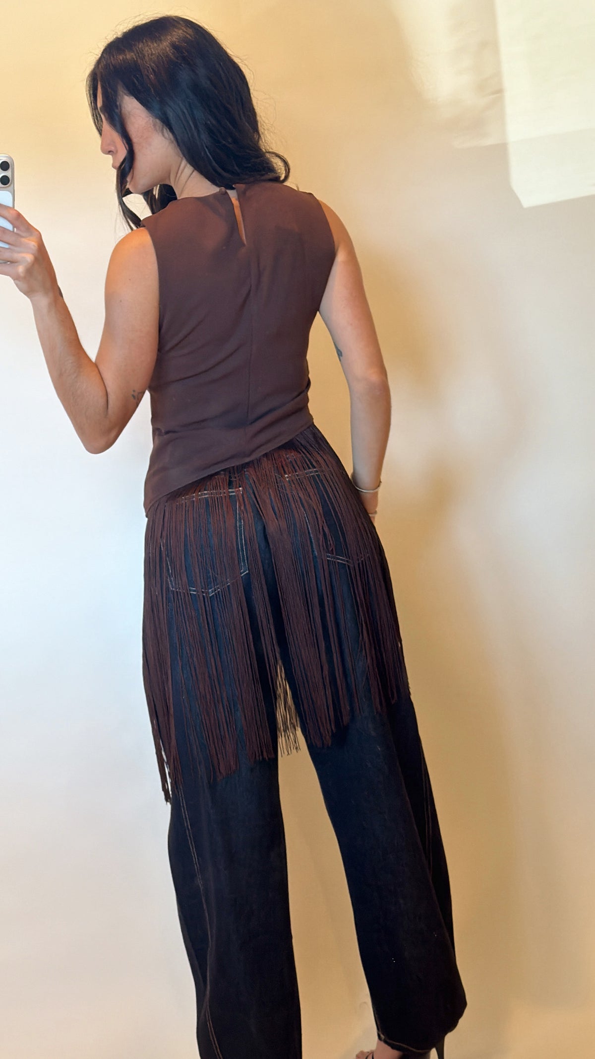 Mila Fringe Top