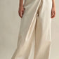 Sand Asymmetrical Wrap Pants