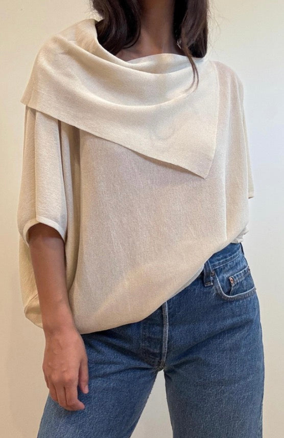 Soft Drape Asymmetric Top