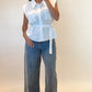 Camille Belted Blouse