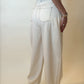 Soft Cotton Barrel Leg Pants