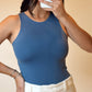 Essential Ribbed Tank