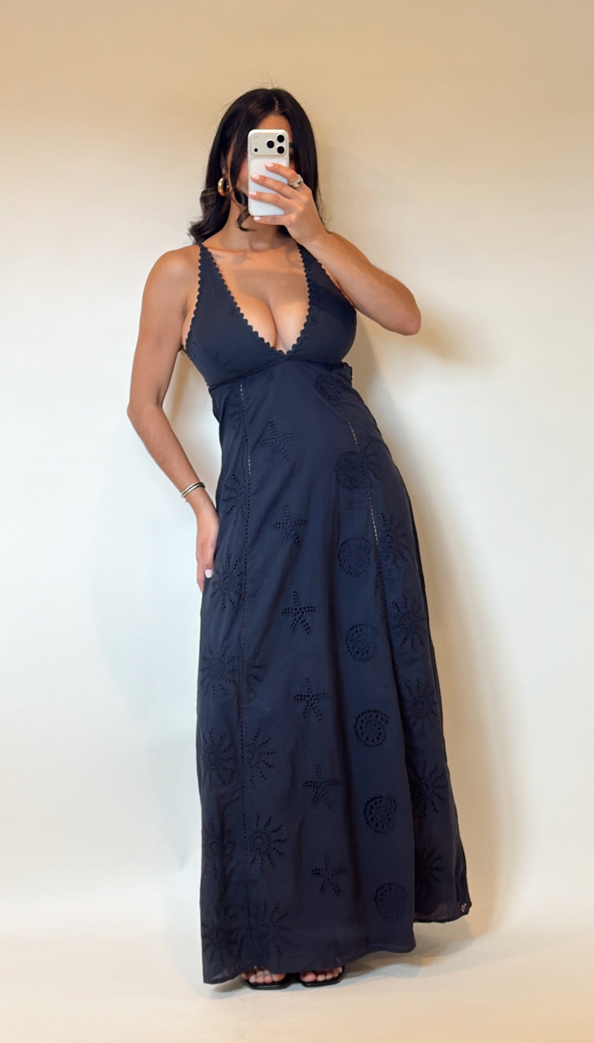 Navy Maxi Dress