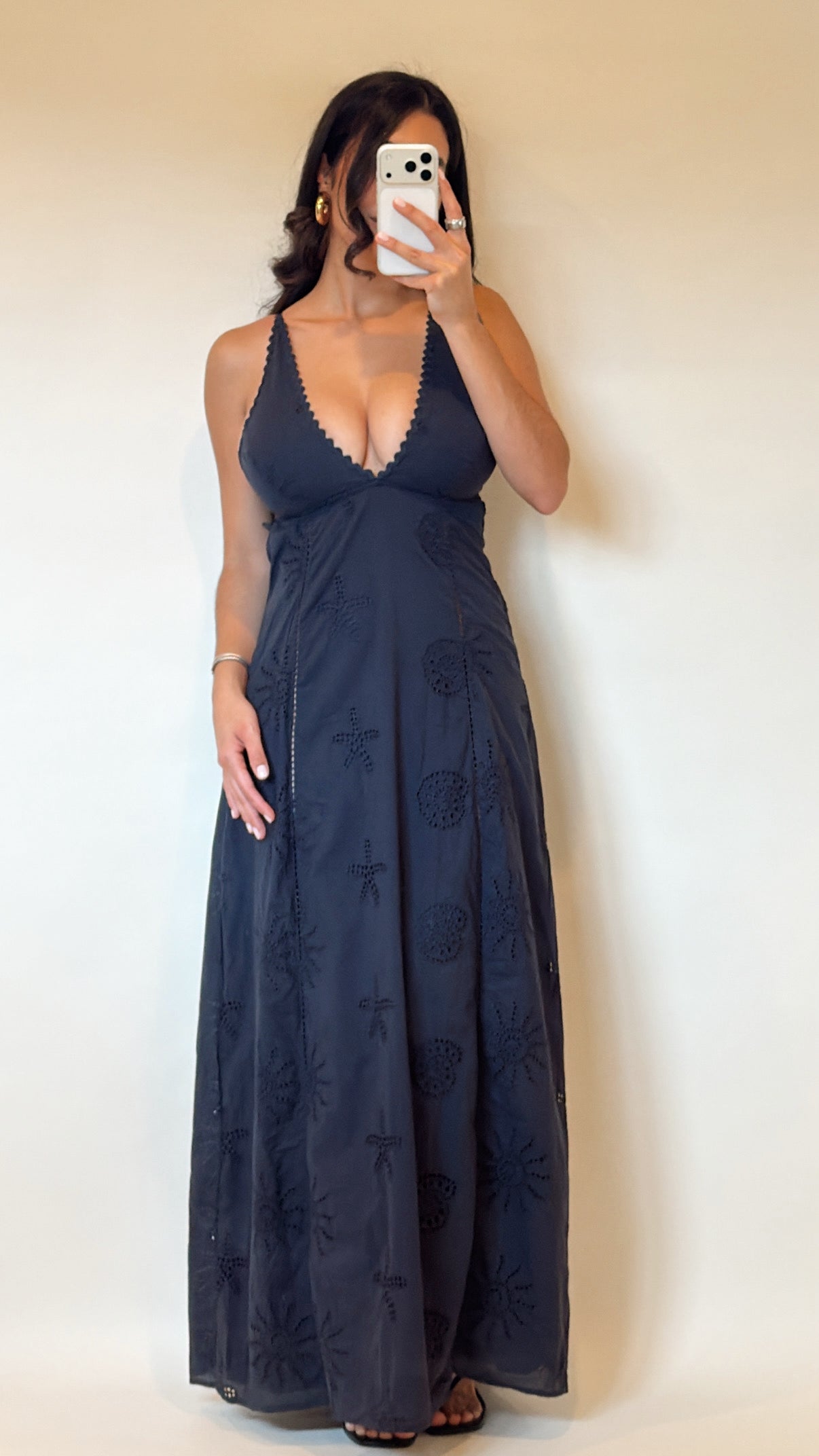 Navy Maxi Dress