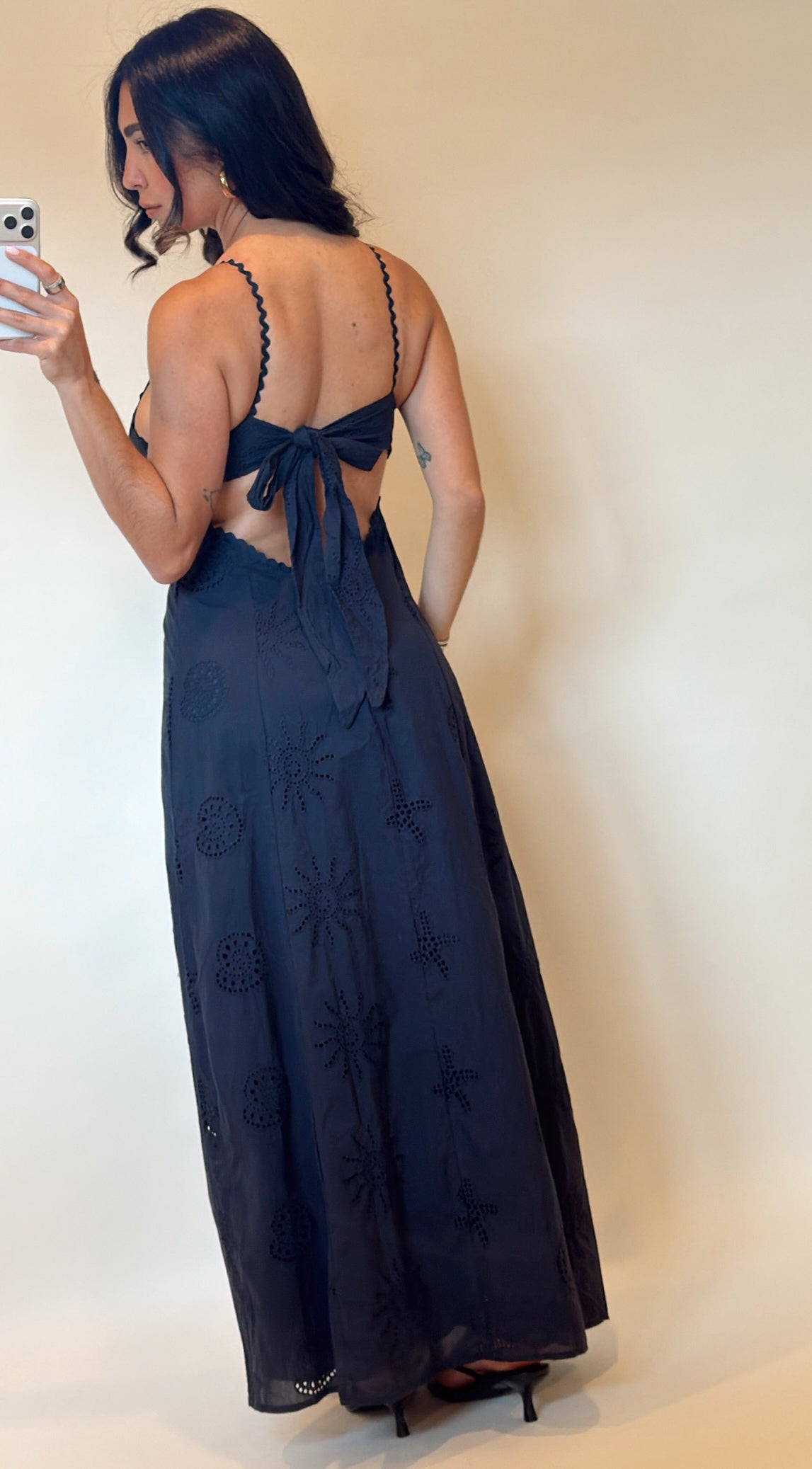 Navy Maxi Dress