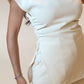 Short Sleeve Shirt & Pants Set Ivory