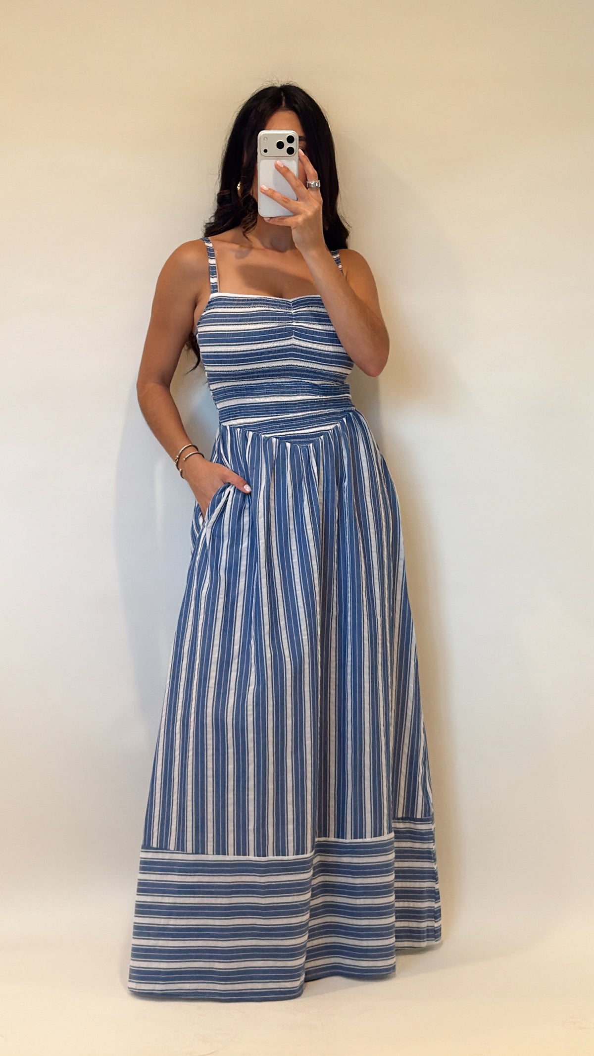 Camila Striped Maxi Dress